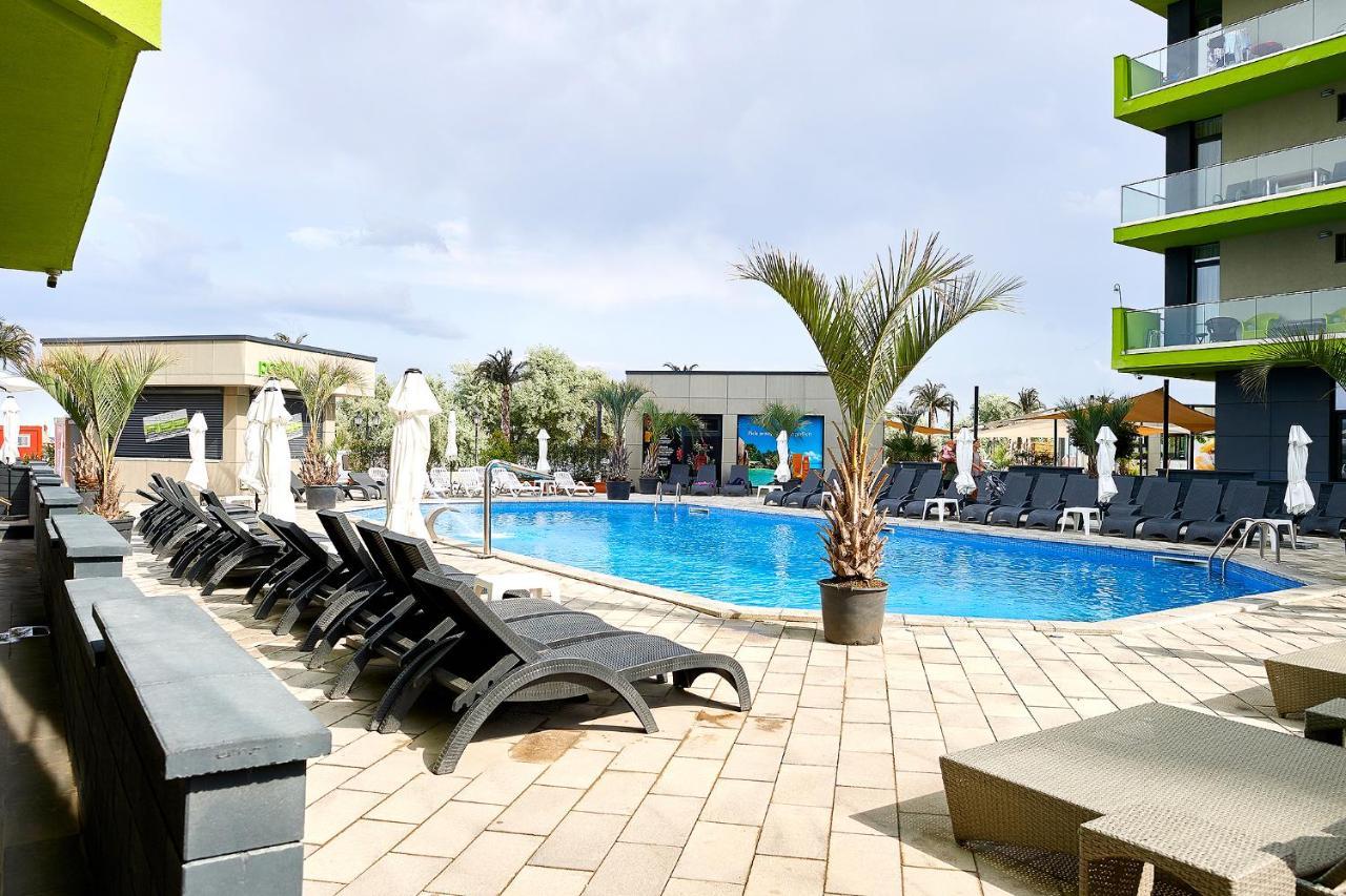 Năvodari Mimosa Luxury Apartment 161 Spa N Pool Beach Resort מראה חיצוני תמונה