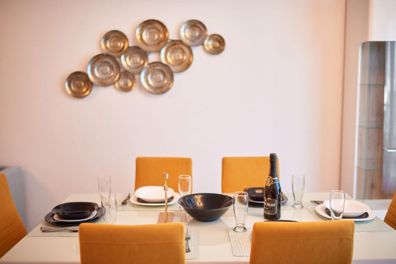 Năvodari Mimosa Luxury Apartment 161 Spa N Pool Beach Resort מראה חיצוני תמונה
