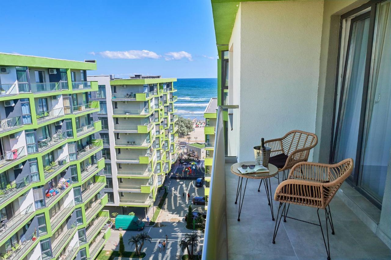 Năvodari Mimosa Luxury Apartment 161 Spa N Pool Beach Resort מראה חיצוני תמונה
